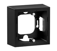 LEGRAND, SEANO 765398 - Caja de montaje en superficie (1 compartimento, para uso con marco de la serie SEANO y SEANO+, color negro lacado)