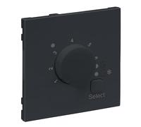 LEGRAND, SEANO 765451 - Cubierta para termostato electrónico (Lacado Antracita)