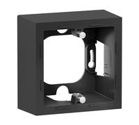 LEGRAND, SEANO 765498 - Caja de montaje en superficie (1 compartimento, para uso con marco de la serie SEANO y SEANO+, color antracita lacado)