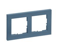 LEGRAND, Seano+ 765582 - Marco de 2 vías, termoplástico sin halógenos, producción y embalaje sostenibles, color petróleo
