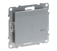 LEGRAND, SEANO with Netatmo 765738 - Interruptor de persiana enrollable (control de 230 V, montaje en caja de pared hueca, tornillos o garras de expansión, incluye balancín, Smart Home, aluminio)