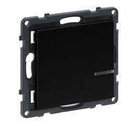 LEGRAND, Seano with Netatmo 765833 - Transmisor de pared con luz (1 interruptor, 1 balancín, estado de batería LED, batería de 3 V (8 años de vida útil), fijación a cualquier superficie, Smart Home,