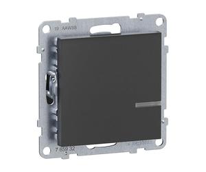 LEGRAND, SEANO with Netatmo Interruptor con opción de atenuación sin conductor N, montaje en caja de pared hueca, Home + Control App, Smart Home, 230 V, 1,3 A, compensador incluido (040149), color: