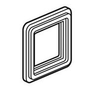 Legrand Soliroc Mosaico Adaptador 2 Módulo Sin Tapa - 077881