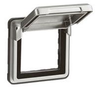 Legrand Soliroc Mosaico Adaptador Con Tapa 2 Módulos - 077880