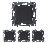 LEGRAND Tapa ciega para instalación empotrada, Gama Niloé Step, Color Antracita, 398308 (Paquete de 4)