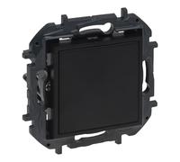 LEGRAND Tapa ciega para instalación empotrada, Niloé Step, Antra, 398308B | Tapa ciega para instalación empotrada, Gama Niloé Step, Color Antracita, 398308B