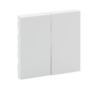 Legrand Tecla Doble Interruptor Conmutador Blanco Mate 864105