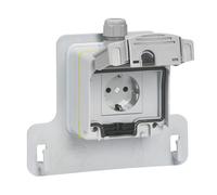 Legrand Toma 2P+T Superficie GreenUp IP66 IK08 090472