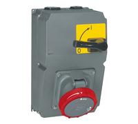 Legrand Toma Conmutada CEE 125A 6H 400V 3P+A IP67 - 059114