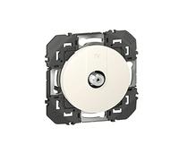 Legrand - Toma de TV tipo F para componer Dooxie - Blanco