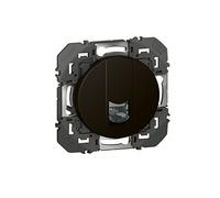 Legrand - Toma RJ45 CAT6 para marcar Dooxie - Negro
