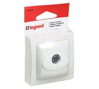 Legrand 097361 - Toma Televisión, OTEO, Blanco
