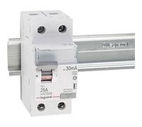 LEGRAND, TX3 411559 - Disyuntor de corriente residual (25 A, 2 pines, 30 mA, 230 VAC, 2 unidades)