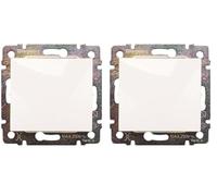 Legrand Valena 774407 - Vl-Cruz 1P 10A Blan (Paquete de 2)