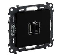 Legrand Valena Life 754251 - Marco de 1 compartimento, color negro