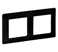Legrand Valena Life 754252 - Marco de 2 vías, color negro