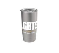 Legs Glutes Biceps Triceps Quads Gym Workout LGBTQ Gifts Vaso térmico de acero inoxidable de doble pared
