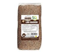 Legumbres Guillermo | Semillas de lino marrón - Paquete 500g. | Superalimento | Fuente de fibra