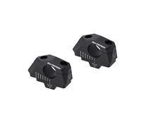 SW-Motech H=28mm. Colocación de 5/10/15/20/25/30 mm. Negro - H=28mm. Colocación de 5/10/15/20/25/30 mm. Negro, negro