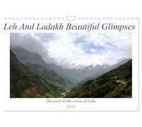 Leh And Ladakh Beautiful Glimpses (Wall Calendar 2026 DIN A4 landscape), CALVENDO 12 Month Wall Calendar: Leh Ladakh the jewel in the crown of India