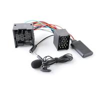 LeHang Adaptador de Audio Bluetooth inalámbrico para Coche Mic Manos Libres AUX Cable de Repuesto Compatible con BMW E46 Serie 3 2002-2006