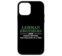 Lehman Brothers 2008 Making History One Collapse AT A Time Carcasa para iPhone 12 Mini
