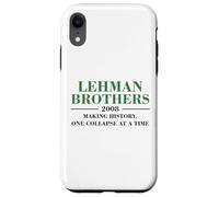 Lehman Brothers 2008 Making History One Collapse AT A Time Carcasa para iPhone XR