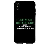 Lehman Brothers 2008 Making History One Collapse AT A Time Carcasa para iPhone XS MAX