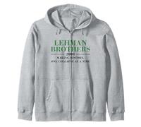 Lehman Brothers 2008 Making History One Collapse AT A Time Sudadera con Capucha