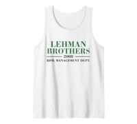 Lehman Brothers 2008 Risk Management Dept Camiseta sin Mangas
