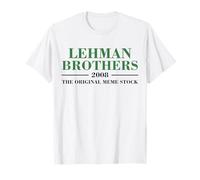 Lehman Brothers 2008 The Original Meme Stock Camiseta