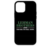 Lehman Brothers 2008 Too Big To Fail. Oops. Carcasa para iPhone 12 Mini