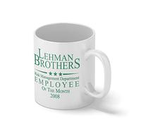 Lehman Brothers Employee of Risk management Department 2009 Blanco taza Mug