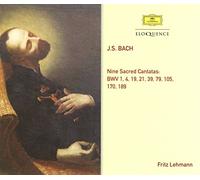 Lehmann,Fritz - Bach: Nine Sacred Cantatas