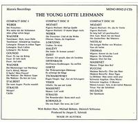 Lehmann^Hutt^Bohnen^Lehmann,Lotte - Lehmann/Hutt/Bohnen/