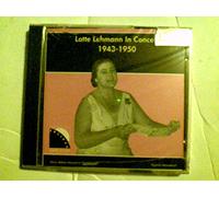 Lehmann, Lotte - in Concert (1943-50)