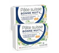 Lehning - Lote de 2 cajas de pasta suiza para buenas noches