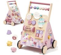 Lehoo Castle Andador Bebes de Madera, Caminador Bebé Unicornio
