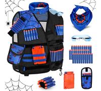 Lehoo Castle Chaleco Táctico Niños para Nerf N-Strike Elite Series