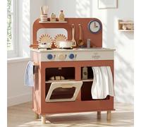 Lehoo Castle Cocina Juguete, Cocinita Infantil de Comida y Utensilios, Cocinita de Madera Infantil, Cozinha Criança, Juego de rol, Juguetes Niños 3 Años