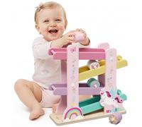 Lehoo Castle Juguetes Niñas 1 Año, Montessori 1 Año, Unicornio Juguetes de Madera, Regalo Bebe Niña 1 2 3 Año