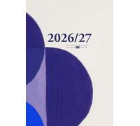 Lehrerkalender 2026/2027 - Edition Ultramarin: Minimalistischer Schulplaner | August 2026 ugust 2027 | Ferien Österreich & Deutschland | Mondphasen