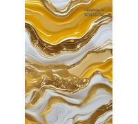 Lehrerkalender A4: Gelb-Marmor - 10 Stunden - 12 Monate Tischkalender Schuljahr Ab August Bis Juli - Wochenplaner 1 Woche 2 Seiten - Mit Notenliste, ... - Fur : Kindergarten, Grundschule,...