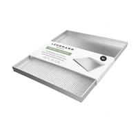 LEHRMANN bandeja perforada para deshidratar 40 x 30 cm - compatible y apta como repuesto para hornos Bosch, Neff y Siemens
