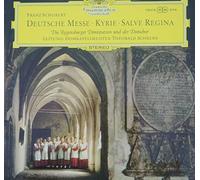 LEHRNDORFER Franz (organo); Regensburger Domspatzen; SCHREMS Theobald (dir); Sinfonie-orchester des Bayerischen Rundfunks - SCHUBERT, Franz: Deutsche Messe in F major, D.872; Kyrie; Salve Regina -- Theobald Schrems (DomKapellmeister), Die Regensburger Domspatzen un der Domchor) -- Deutsche Grammophon () [Vinyl] LEHRNDORFER Franz (organo); Regensburger Domspatzen; SCHREMS Theob