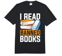 Leí Libros Prohibidos Bibliotecario Escolar Amante de los Libros Bibliotecario Comfort Colors Adult Heavyweight T-Shirt