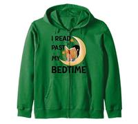 Leí más allá de mi hora de acostarse - Book Lovers Reader Reading Bookworm Sudadera con Capucha