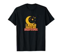 Leí más allá de mi Hora de Dormir: Crescent Moon Bookish Night Reader Camiseta