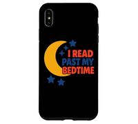 Leí más allá de mi Hora de Dormir: Crescent Moon Bookish Night Reader Carcasa para iPhone XS MAX